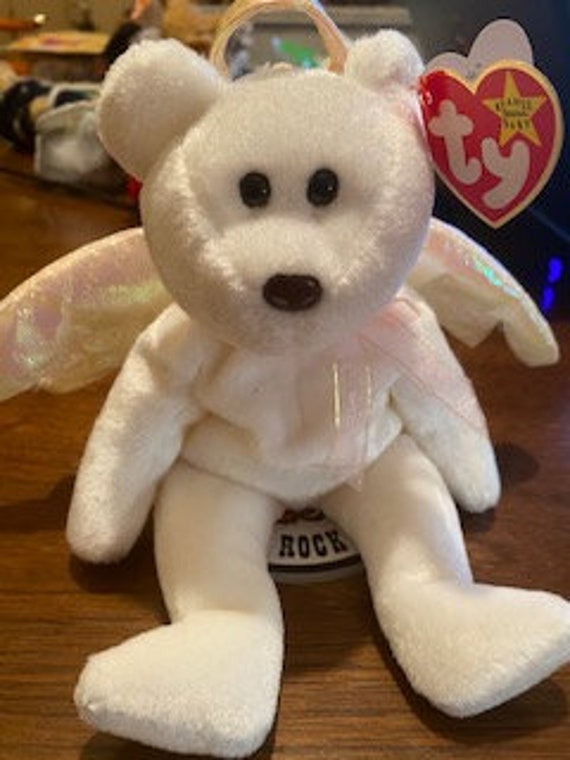 Buy Summer Sale was 2 000 Halo Angel Bear Original Ty Beanie