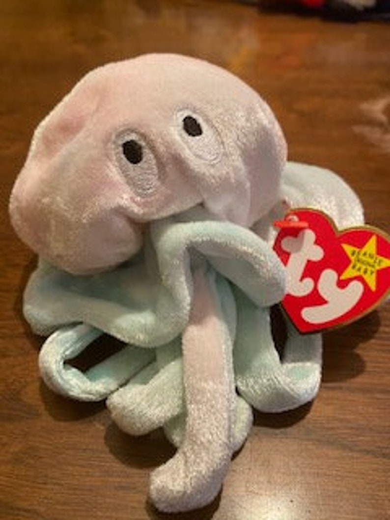 UNIQUE-Goochy the Jellyfish-Ty Beanie Babies | Etsy
