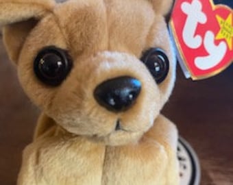Summer Sale-(was 2,000)  RARE- &quot;Tiny&quot;, the Chi Chi, Ty Beanie Babies- Retired with Errors