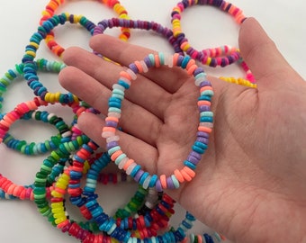 Mystery Flat Bead Bracelet Pack Y2K Perler Bead Jewelry Trendy