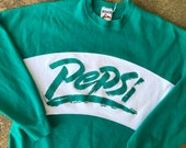 Vintage 90 s Pepsi Company Crewneck Size Small