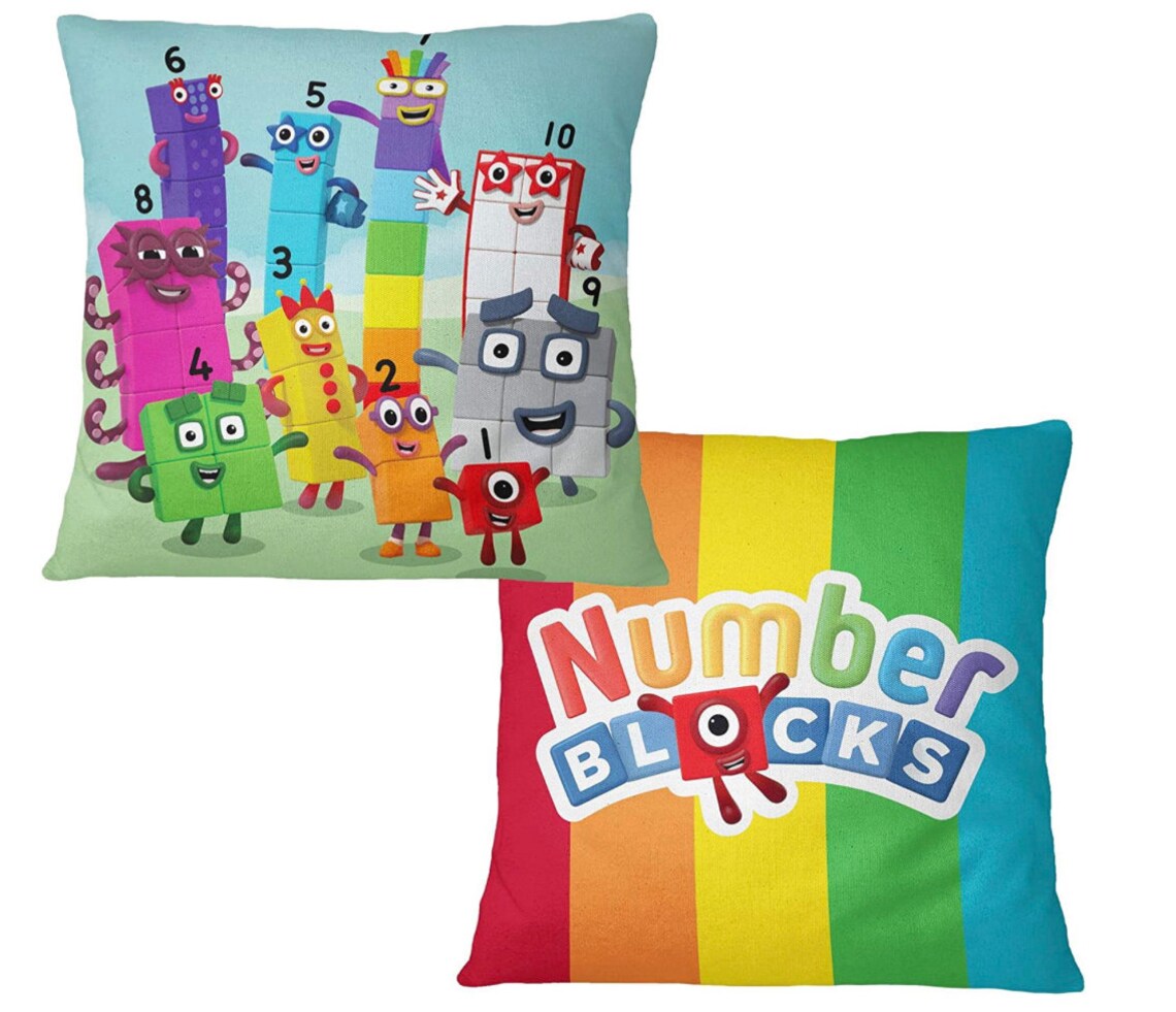 Numberblocks Official Fleece Blanket Throw Super Soft Blanket Etsy