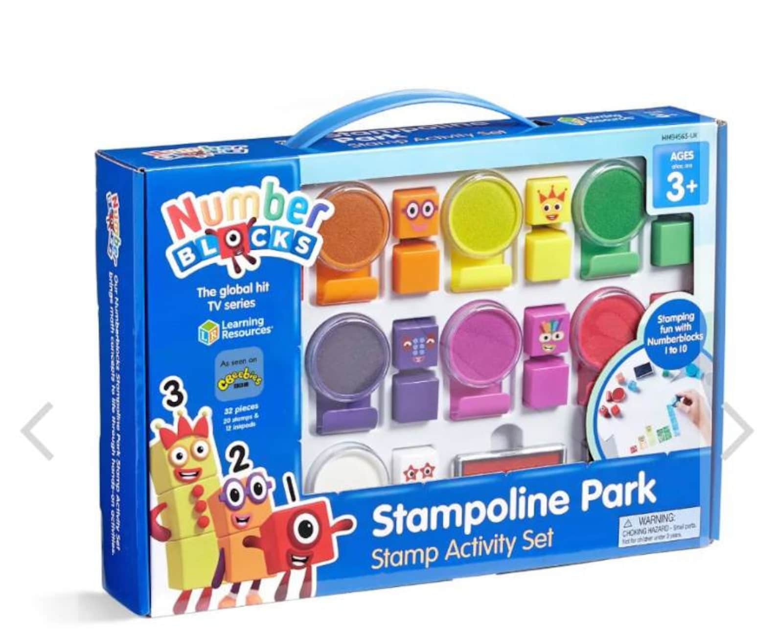 Numberblocks Stampoline Park Stamp Activity Set Etsy Schweiz