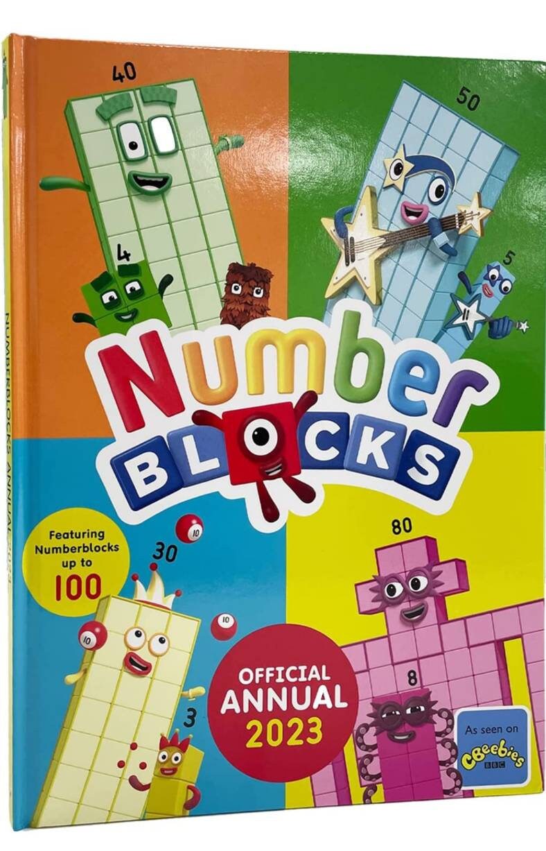 Numberblocks Annual 2023 Kids Activity Book Maths Puzzles & Etsy UK