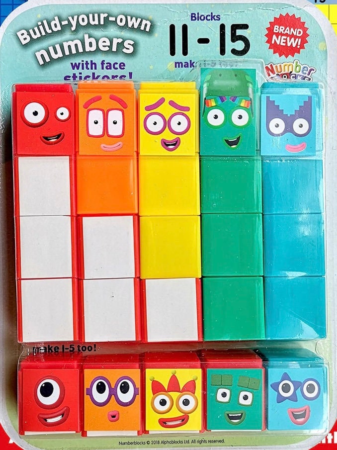 CBeebies Numberblocks 1-15  home learning counting numbers special needs 