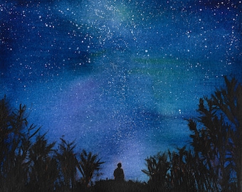 Dark Sky Art Etsy