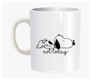 Snoopy slogan coffee mugs, peanuts mugs, coffee mugs, personalised mugs