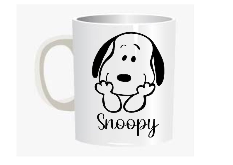 Mugs à slogan Snoopy, mugs cacahuètes, mugs à café, mugs personnalisés snoopy 5