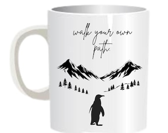 Mugs, Penguin gifts, penguin mugs, penguins, coffee cups