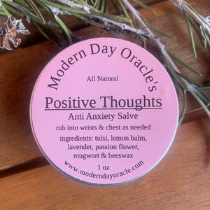Positive Thoughts Anxiety Salve