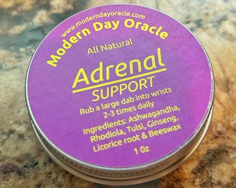 Adrenal Support Salve | Cortisol Balance | Natural Remedy for Anxiety & Stress