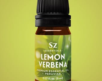 100% Pure Lemon Verbena Essential Oil - Uplifting Scent (5mL)