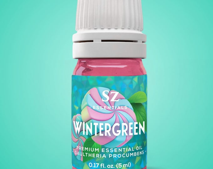 Pure Wintergreen Essential Oil | Minty Aromatherapy, Muscle Relief
