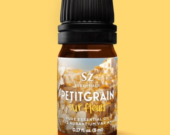 Petitgrain Sur Fleurs Essential Oil: Citrus & Neroli Scent (5mL)