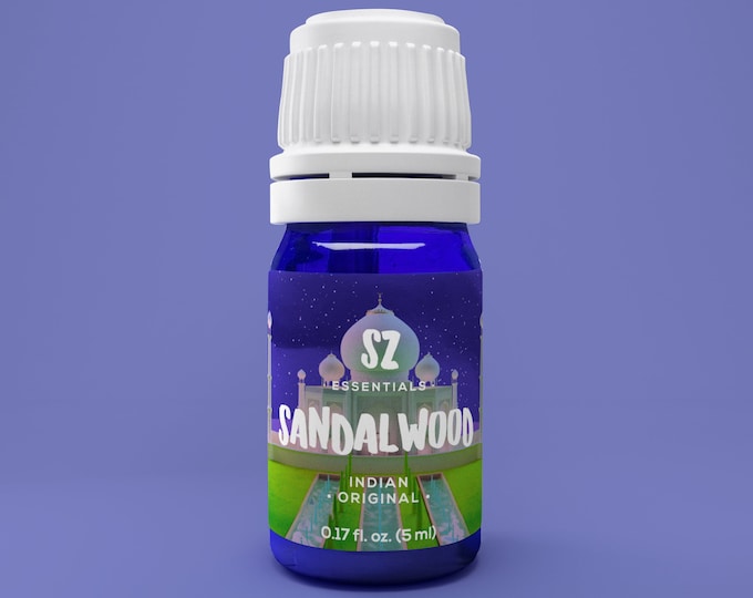 Sandalwood Essential Oil - Indian Original - The real deal (Santalum album) - 100% Pure & Natural - 5ml