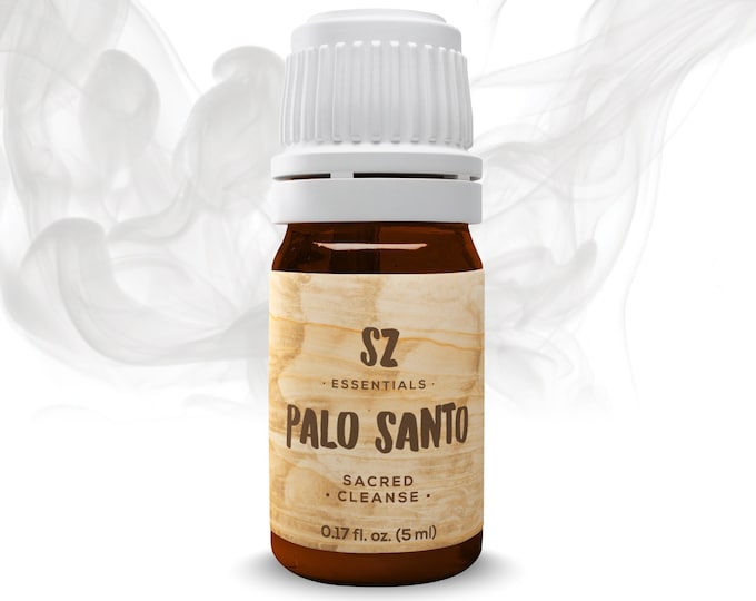 Palo Santo Essential Oil (Peruvian Holy Wood) - Shamanic - 100% Pure & Natural- The Real Deal! Undiluted - 5ml