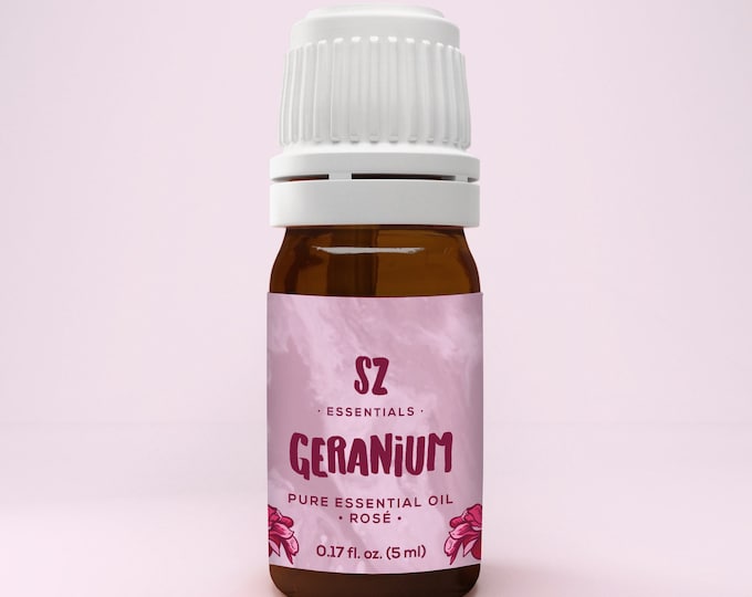 Rose Geranium Essential Oil - 100% Pure and Natural - Undiluted