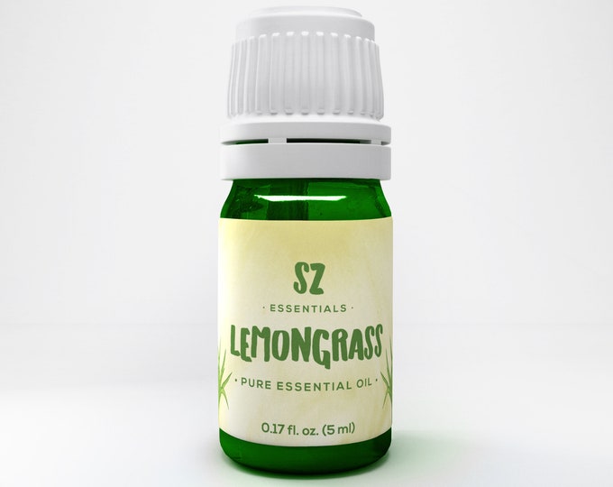 Lemongrass Essential Oil - 100% Pure and Natural - Undiluted