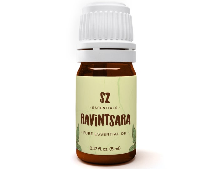 Ravintsara Essential Oil - 100% Pure and Natural - Therapeutic grade - The real deal - 5ml - Undiluted