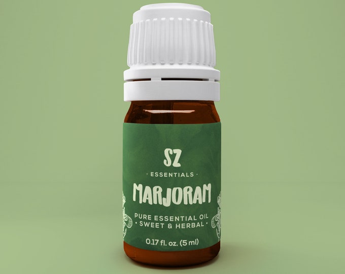 Marjoram Essential Oil - 100% Pure and Natural - Therapeutic Grade - Undiluted - 5ml