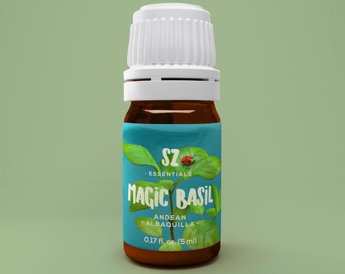Magic Basil essential oil - Shamanic - Albaquilla - Andean basil (Peruvian) - the real thing - 100% pure - undiluted