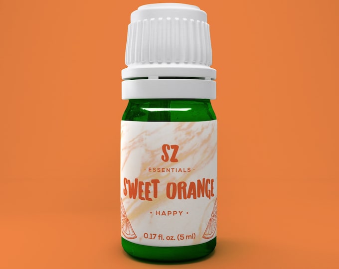 Sweet Orange Essential Oil - 100% Pure and Natural- Undiluted