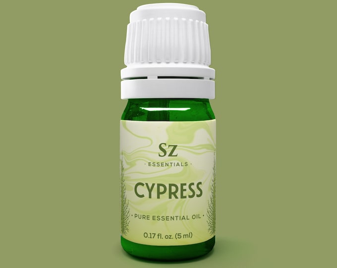 Cypress Essential Oil - 100% Pure and Natural - Therapeutic Grade - Undiluted - 5ml (0.17 fl oz)