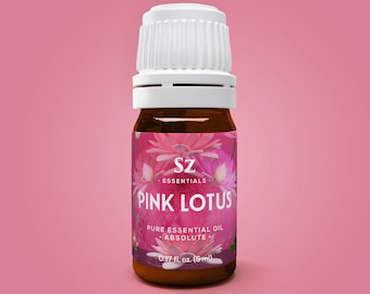 Pink Lotus Essential Oil - 100% pure therapeutic grade. Divine! The real deal - Nulembo Nucifera