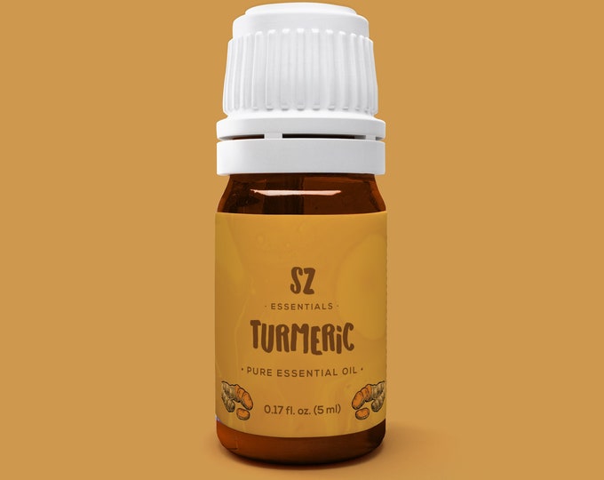 Turmeric Essential Oil - 100% Pure and Natural - Undiluted