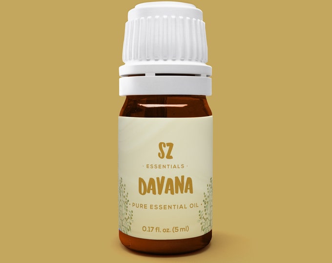 Davana Essential Oil - 100% Pure and Natural - Undiluted