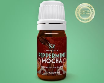 Peppermint Mocha Essential Oil Blend: Peppermint, Coffee, Cocoa & Vanilla