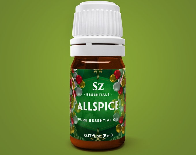 All Spice Essential Oil - 100% Pure and Natural - Undiluted - 5ml - No carrier oils