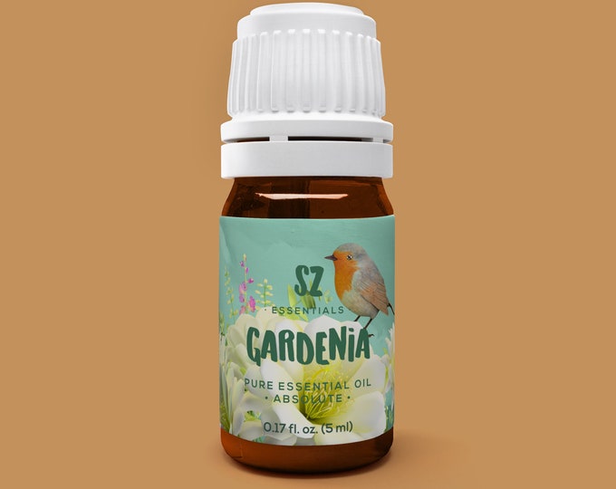 Gardenia Absolute Essential Oil - 100% Pure and Natural - Therapeutic grade - Undiluted - 5ml