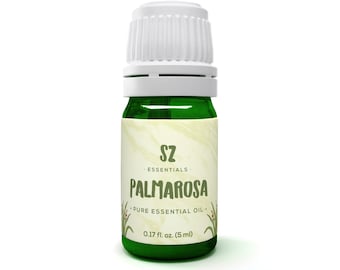 Palmarosa Essential Oil - 100% pure and natural - therapeutic grade. Divine! The real deal -