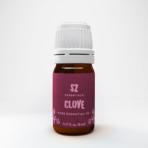 Clove Bud Essential Oil - 100% Pure and Natural - Genuine Clove Bud Extracted Essential Oil - Natural Scent and Color - Undiluted 5ml