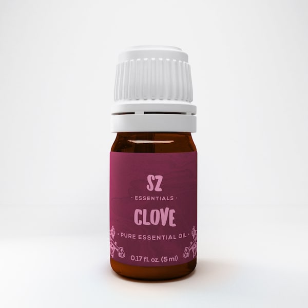 Clove Bud Essential Oil - 100% Pure and Natural - Undiluted