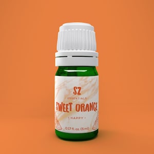 Sweet Orange Essential Oil - 100% Pure and Natural- Divine!! Sweet Orange Scent - Undiluted