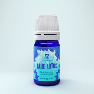 Blue lotus essential oil - Divine Scent! - 100% Pure & Natural - Therapeutic grade - The real deal - Undiluted - 5ml (0.17 Fl oz)