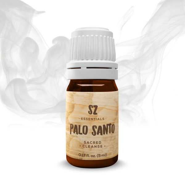 Palo Santo Essential Oil (Peruvian Holy Wood) - Shamanic - 100% Pure & Natural- The Real Deal! Undiluted - 5ml
