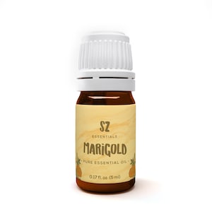 Marigold Essential Oil - Calendula Officinalis - 100% Pure and Undiluted - Delightful! - Therapeutic grade & Vegan - 5ml -