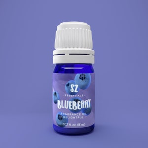 Blueberry Fragrance Oil - Organically Made - Plant Based