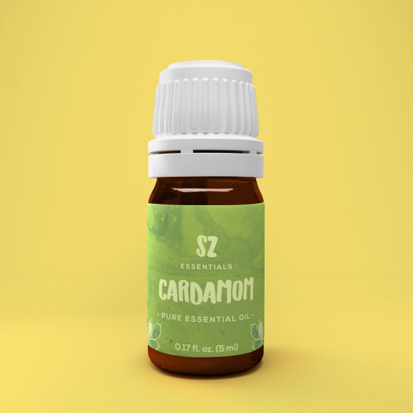 Cardamom Essential Oil - 100% Pure and natural - Undiluted