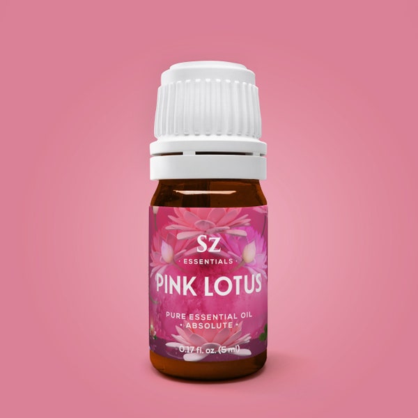 Pink Lotus Essential Oil - 100% pure therapeutic grade. Divine! The real deal - Nulembo Nucifera