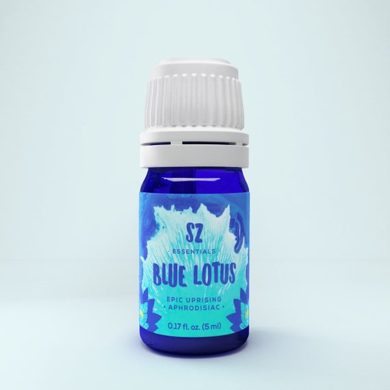 pik Besnoeiing Geld lenende Blue Lotus Essential Oil 100% Pure Therapeutic Grade. - Etsy Sweden