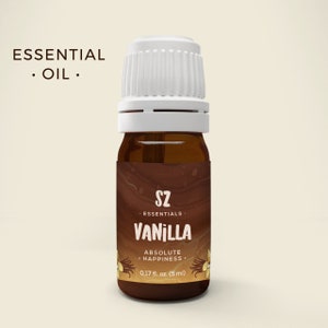 Vanilla Absolute True Vanilla Absolute Pure Vanilla Oil Vanilla Planifolia  Aromatherapy Oil Natural Perfumery Absolute Undiluted 