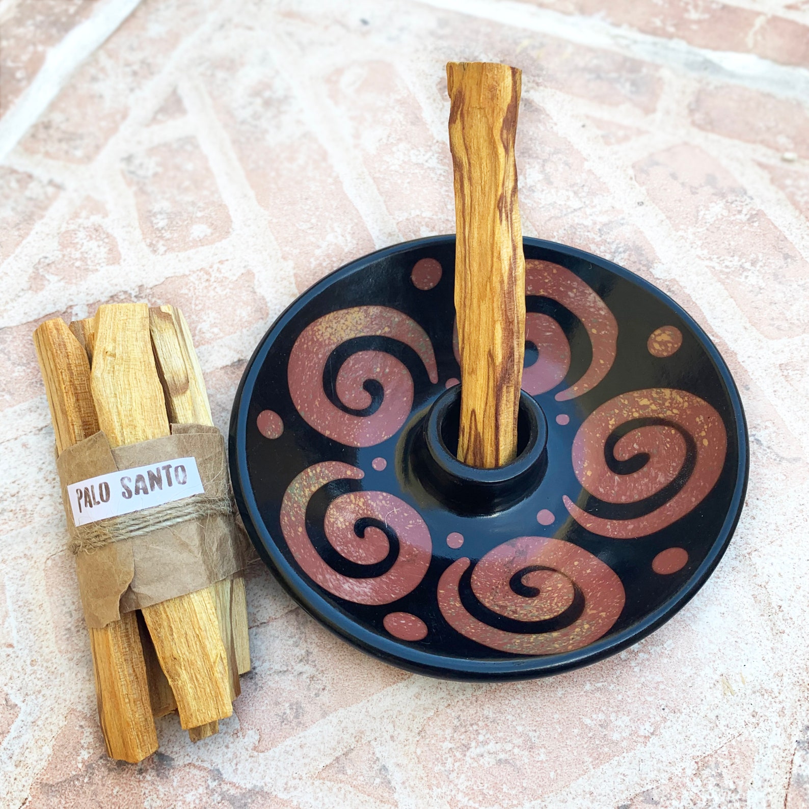 Palo Santo Holder including 6 palo santo ultra-premium sticks | Etsy