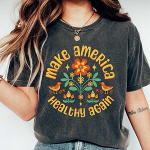 Comfort Colors® Make America Healthy Again MAHA, Trump Kennedy 2024 Tshirt, Republican Independent Unity Party MAGA, RFK Jr Trump Vance Tee
