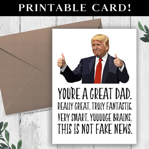 Trump Card - Etsy