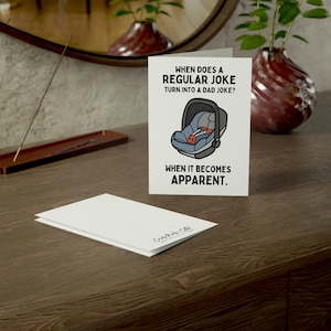 Funny 1st Fathers Day Card, Happy First Fathers Day, Card for New Dad, Gift for New Dad, Dad Gift Est 2026, Soon to be Dad, First Time Dad image 3