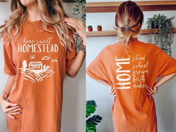 Comfort Colors® Homestead Shirt Holistic Health Pro Metabolic TShirt Natural Mama Homemaker Tee Crunchy Mom Ancestral Diet Gardening Gift